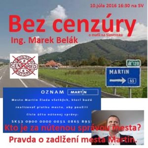 Bez cenzúry 19/2016 - o mafii na Slovensku