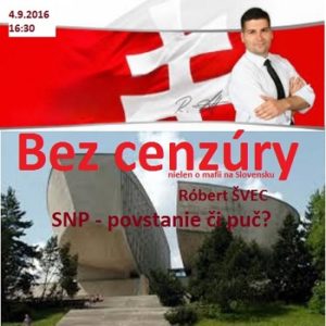 Bez cenzúry 23/2016 - o mafii na Slovensku