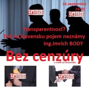 Bez cenzúry 24/2016 - o mafii na Slovensku