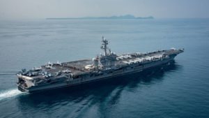 Zatiaľ čo Trump strašil Kóreu, lode USA plávali opačným smerom 1