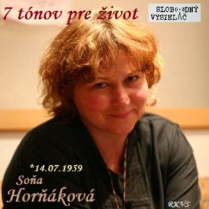 7 tónov pre život…Soňa Horňáková