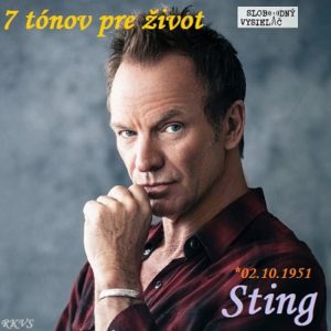 7 tónov pre život…Sting