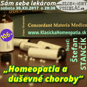 Sám sebe lekárom 106 (Homeopatia a duševné choroby)