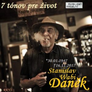7 tónov pre život…Stanislav Wabi Daněk