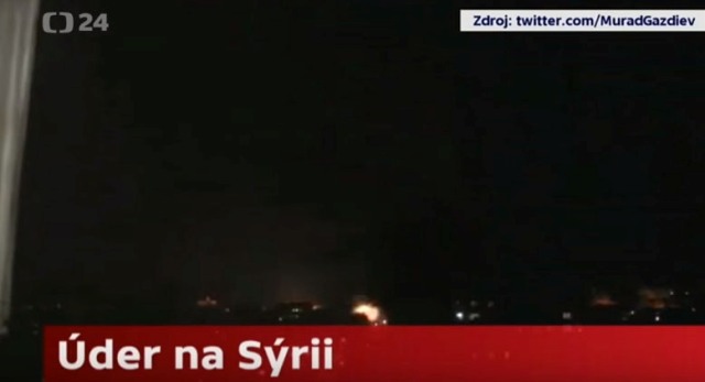Česká televízia šírila falošné zábery údajného útoku na Sýriu, mainstreamoví lovci hoaxov to nevidia. 1