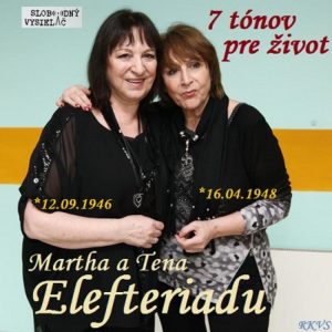 7 tónov pre život…Martha & Tena Elefteriadu