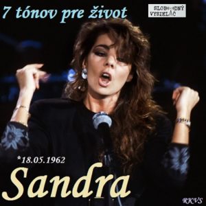 7 tónov pre život…Sandra
