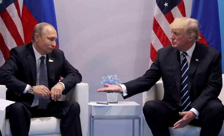 Moskva a Washington dospeli k dohode o stretnutí Putina s Trumpom. 1
