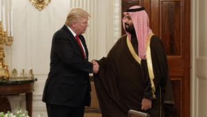 Donald Trump, Mohammed bin Salman bin Abdulaziz Al Saud 1