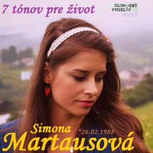 7 tónov pre život…Simona Martausová