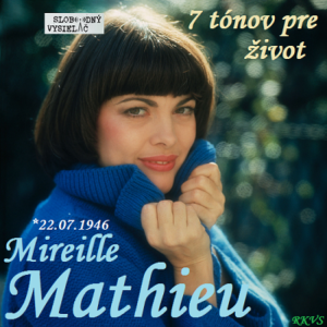 7 tónov pre život…Mireille Mathieu