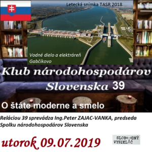 Klub národohospodárov Slovenska 39