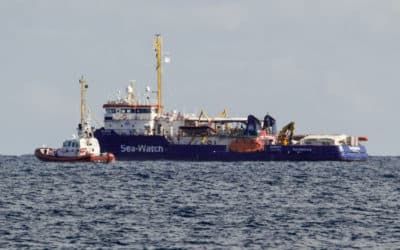MÉDIÁ: Mučiteľov migrantov z Líbye priviezla loď organizácie Sea-Watch.