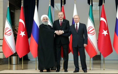 Rusko, Turecko a Irán oznámili dohodu o komisii na prepracovanie sýrskej ústavy.