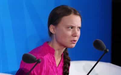 Ukradli jste mi dětství, vyčinila emotivně Greta Thunbergová světovým vůdcům.