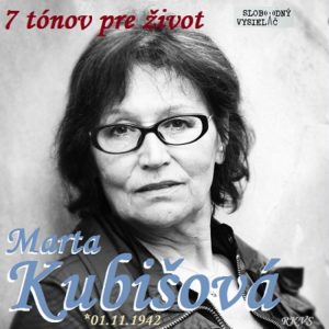 7 tónov pre život…Marta Kubišová