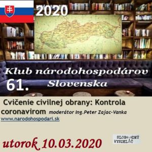 Klub národohospodárov Slovenska 61 (repríza)