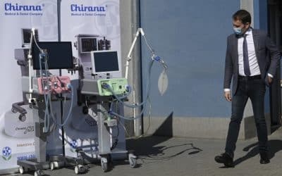Chirana Medical dodá do nemocníc 300 umelých pľúcnych ventilácií – Hlavné správy