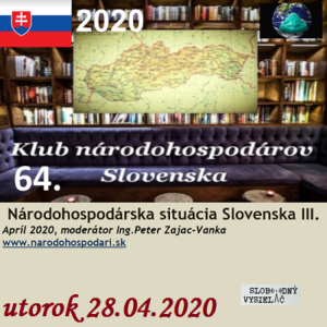 Klub národohospodárov Slovenska 64 (repríza)