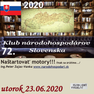 Klub národohospodárov Slovenska 72 (repríza)