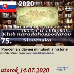 Klub národohospodárov Slovenska 75 - časť 2