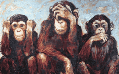 Nevidím, nepočujem, nehovorím. Tri opice sú vraj rasistickým stereotypom. Univerzita ich stiahla.