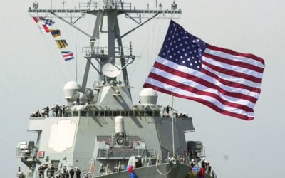Na Donbase se dál střílí, Spojené státy zvažují vyslání válečných lodí do Černého moře.