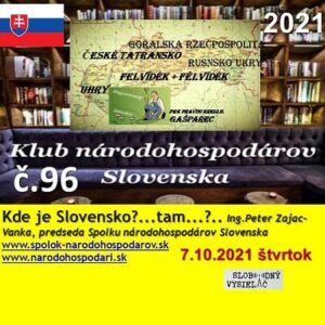 Klub národohospodárov Slovenska 96 (repríza)