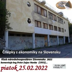 Čriepky z ekonomiky Slovenska